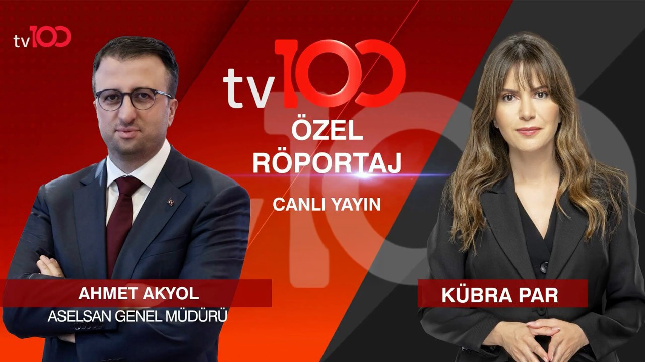 ASELSAN Genel Müdürü Ahmet Akyol tv100'de soruları yanıtlıyor