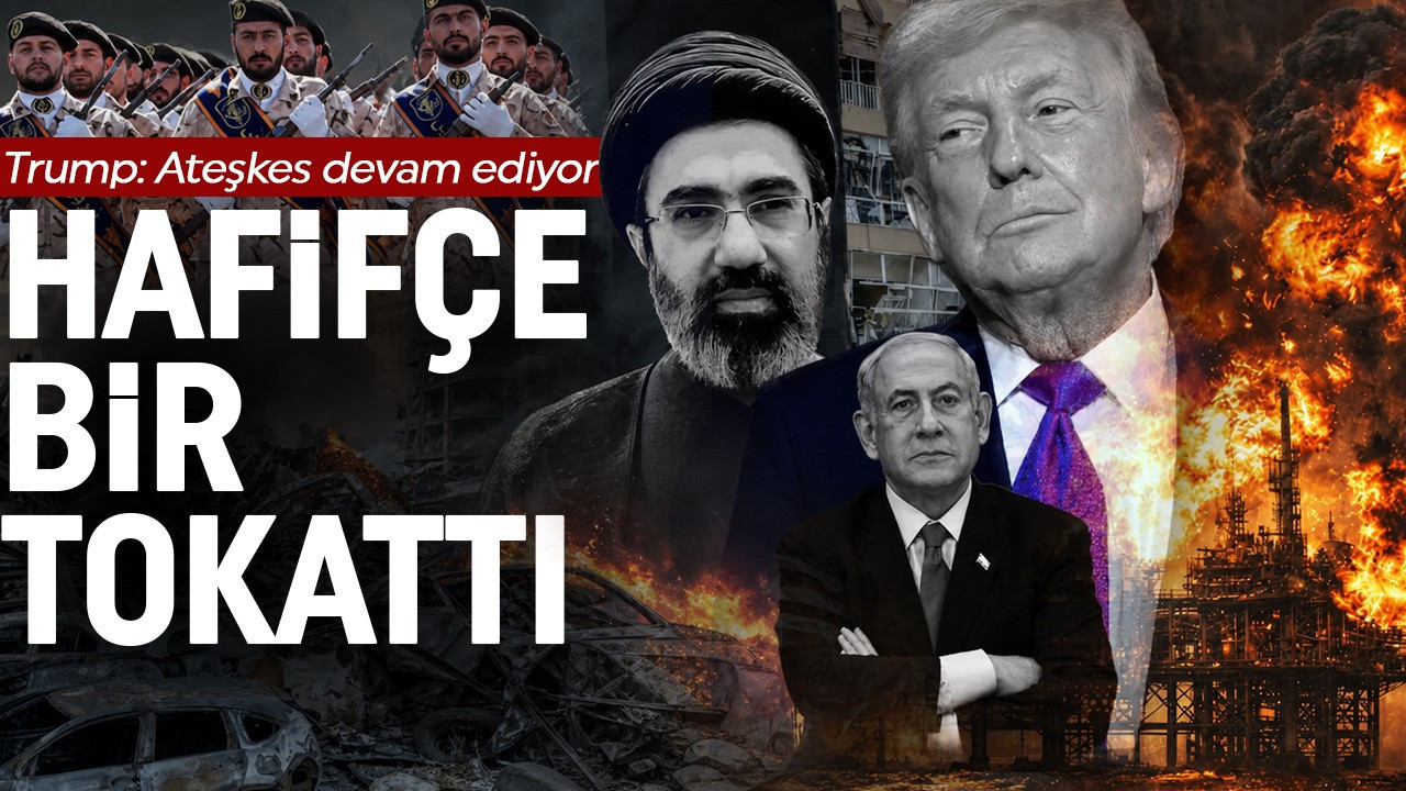 Dünya nefesini tuttu! İran'da şiddetli patlamalar! Trump: Hafifçe bir tokattı, ateşkes devam ediyor