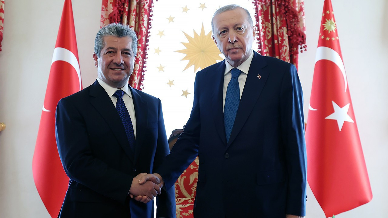Bakan Güler, Mesrur Barzani ile görüştü