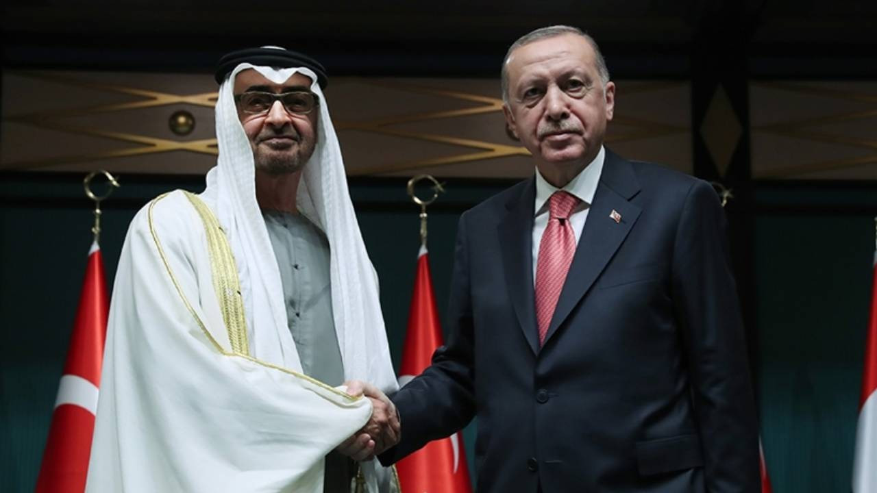Cumhurbaşkanı Erdoğan, BAE Devlet Başkanı ile görüştü