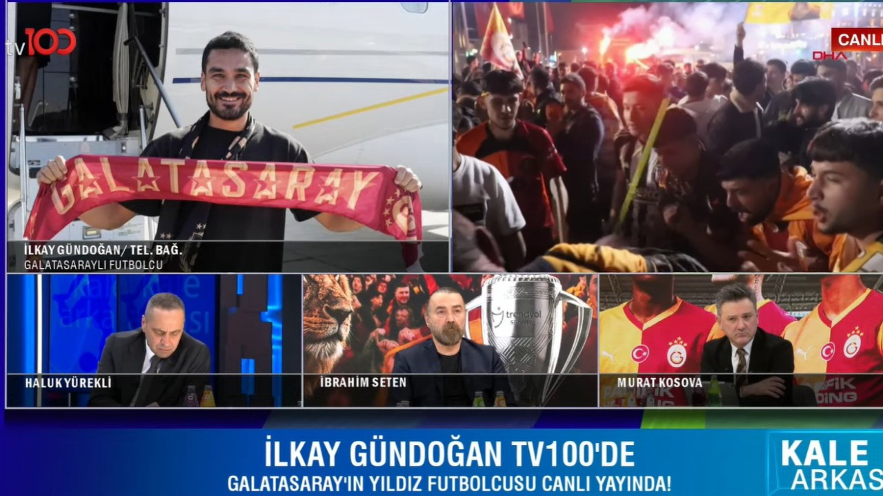 İlkay Gündoğan, tv100'e konuştu: "Çok şampiyonluk gördüm ama Galatasaray ile olan çok özel"