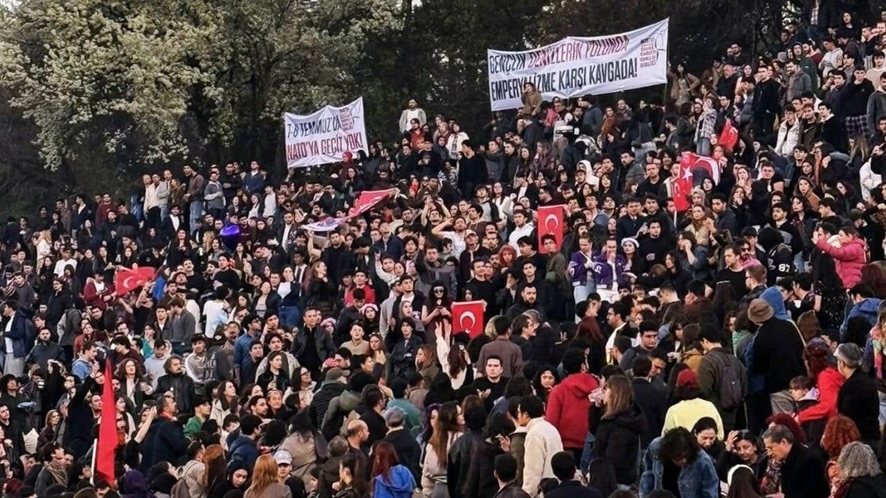 ODTÜ'deki bayrak saldırısına 2 tutuklama
