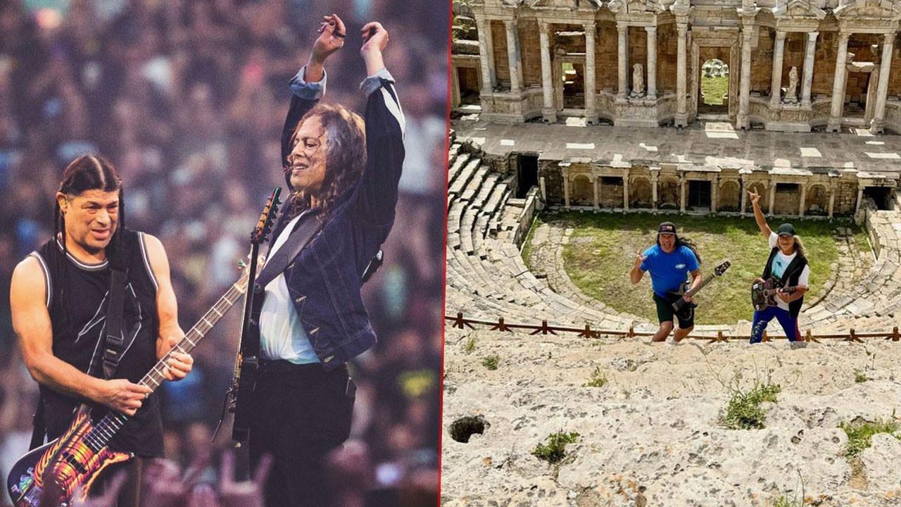 Metallica'nın üyeleri soluğu Türkiye'de aldı: Harika ilhamlar topluyoruz!