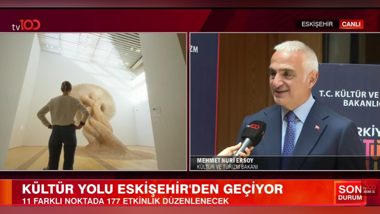 Türkiye turizmde vites yükseltti! Bakan Ersoy'dan tv100'de dikkat çeken açıklamalar