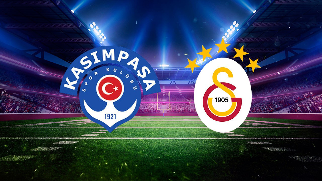 Şampiyon Galatasaray, Kasımpaşa deplasmanında! Maçta 1 gol var