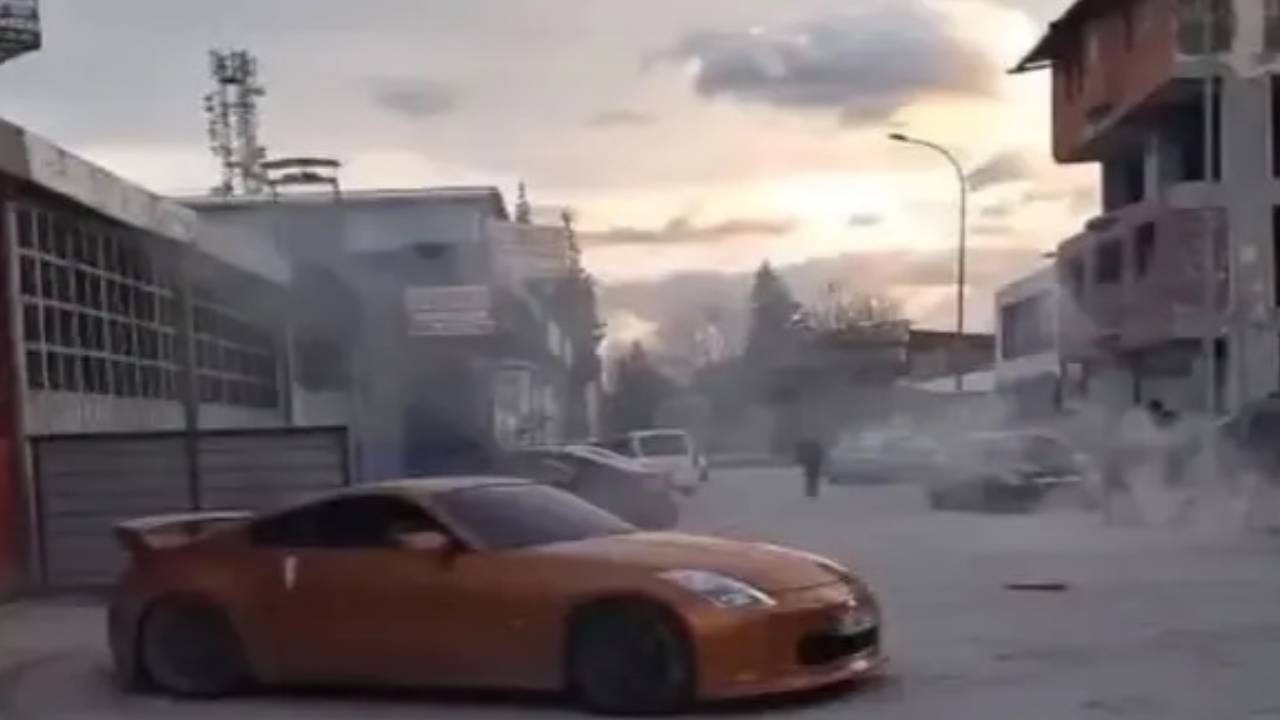 140 bin TL ceza yiyip 60 gün bekledi! Aracına kavuşur kavuşmaz yine drift yaptı