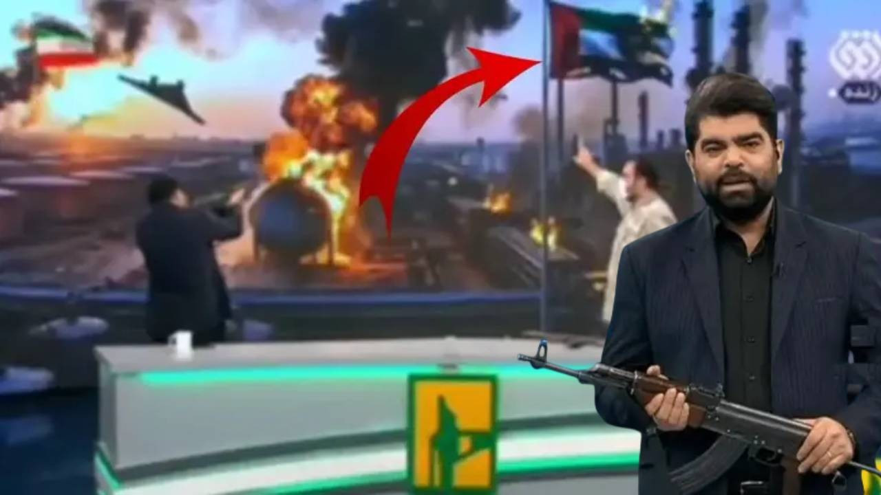 Canlı yayında silah çekti! Televizyonda şoke eden anlar... O görüntüleri böyle savundu: Savaş düzenine geçildi