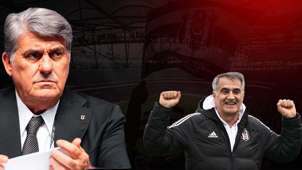 Şenol Güneş Beşiktaş'a geri mi dönüyor? Serdal Adalı resmen duyurdu...
