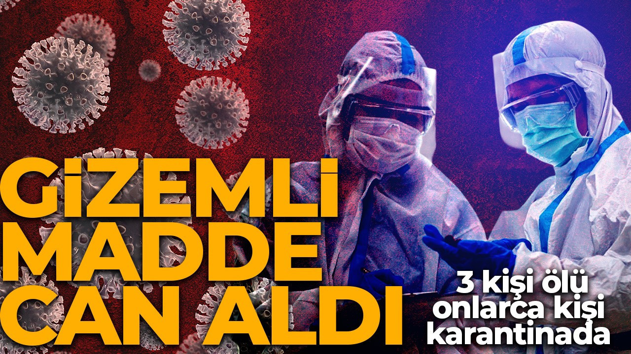 ABD’de gizemli madde alarmı! 3 kişi ölü, müdahale eden 18 görevli karantinada