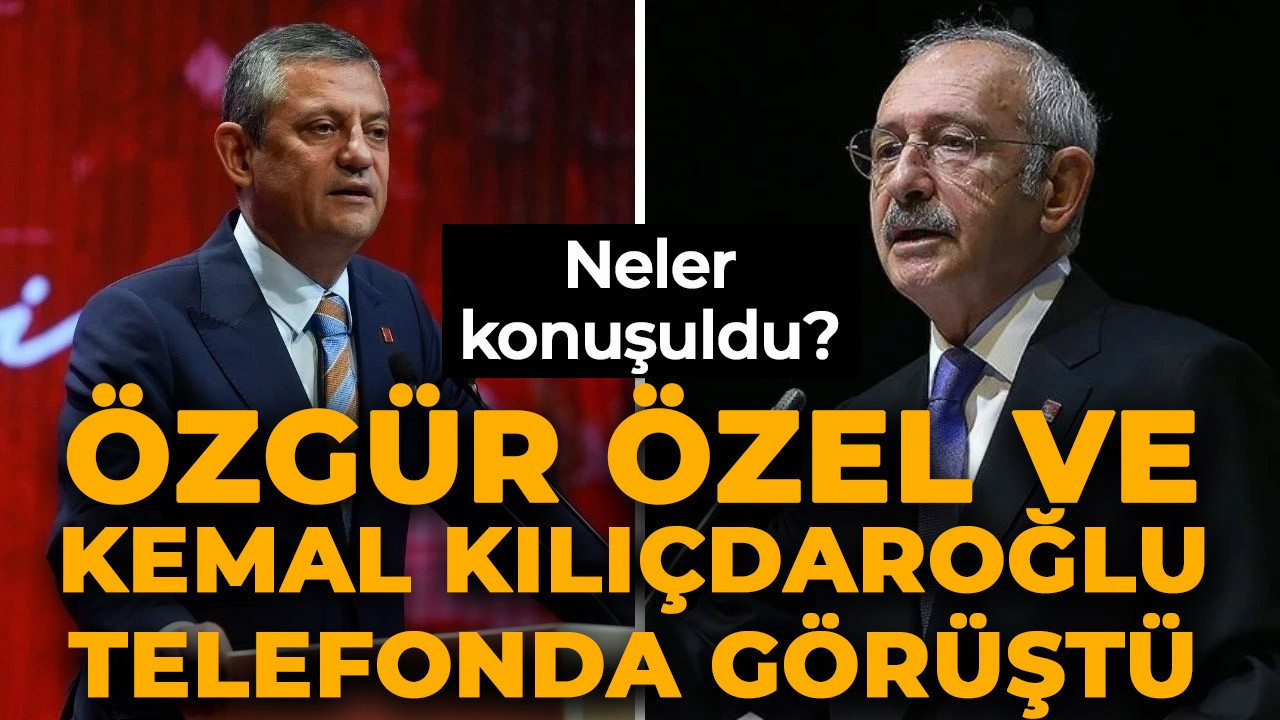 Özgür Özel ve Kılıçdaroğlu görüştü: Neler konuşuldu? 