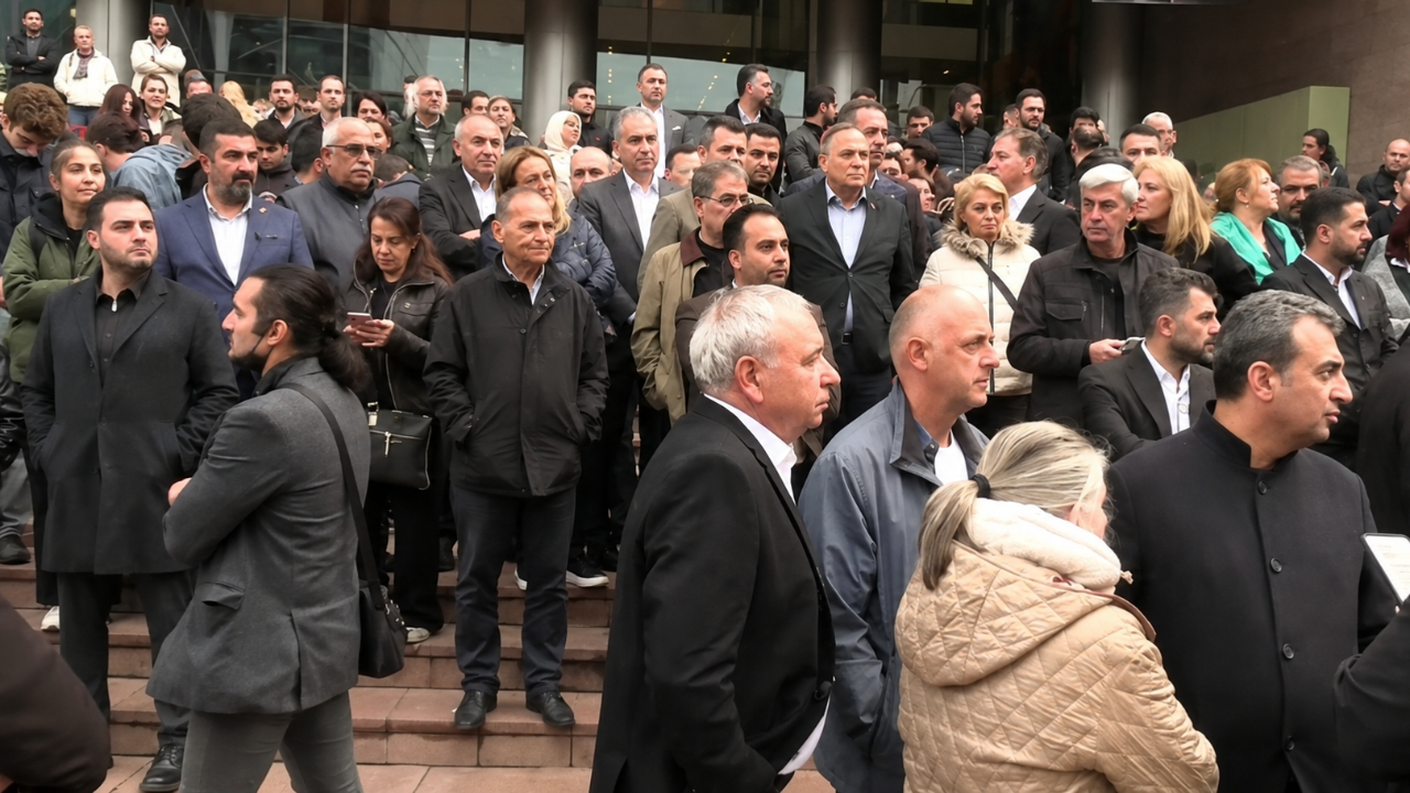 CHP Genel Merkezi'nde tahliye gerginliği!