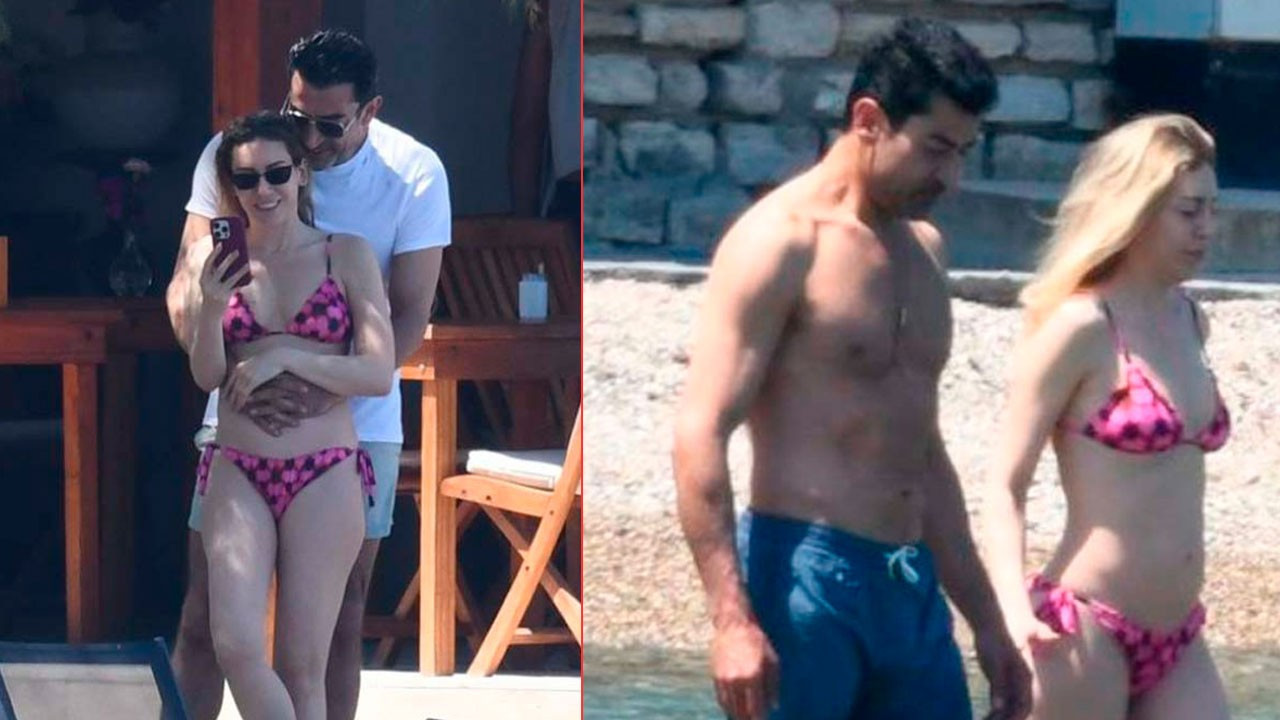 Kenan İmirzalıoğlu ve Sinem Kobal tatil sezonunu açtı! Aşk t