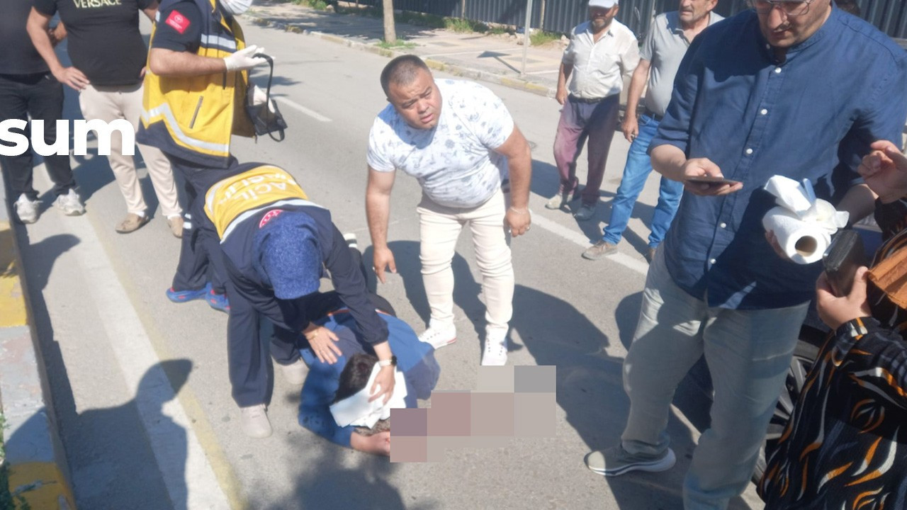 Aksaray'da kaza! Sağlıkçı refleksi hayat kurtardı