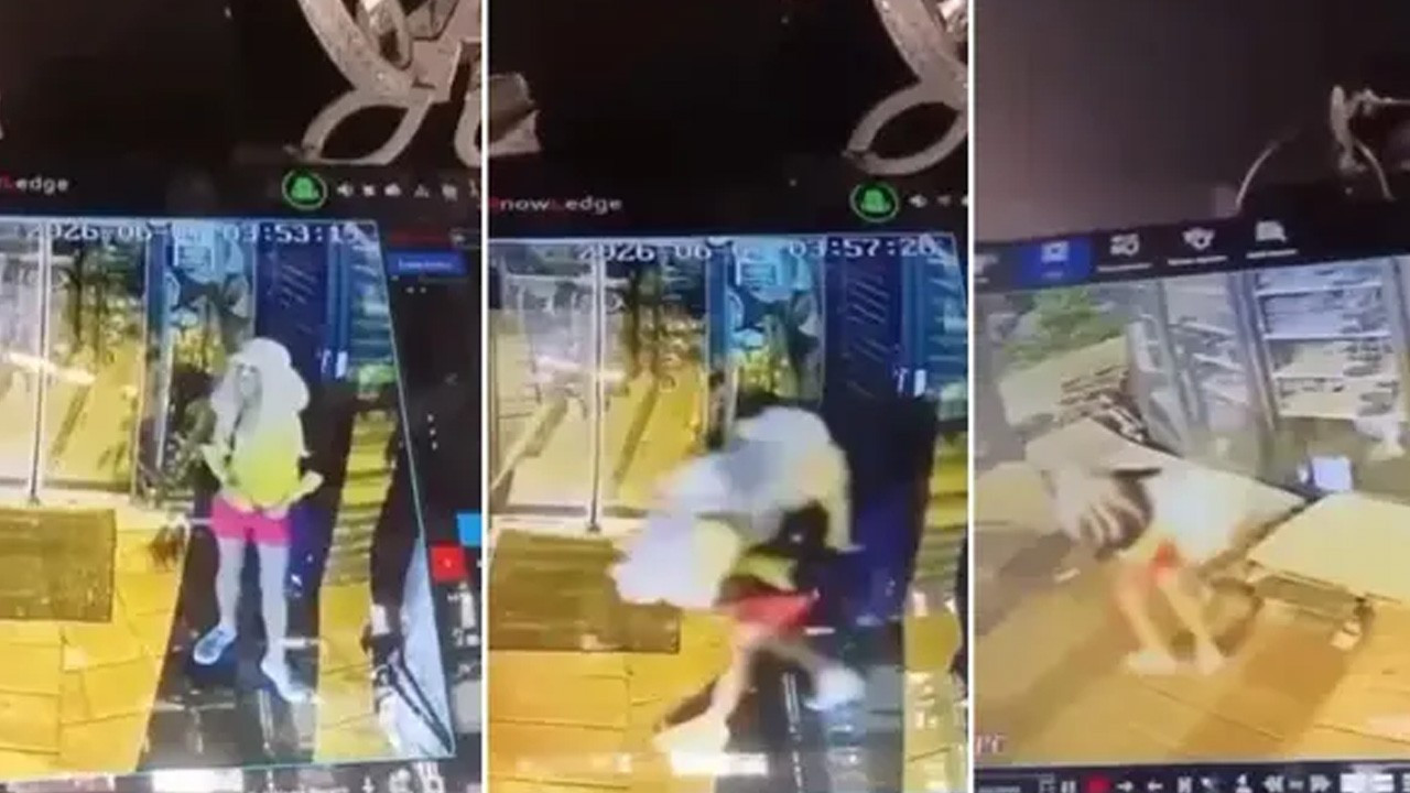 Pes dedirten hırsızlık! Görenler inanamadı! Peruk taktı, min