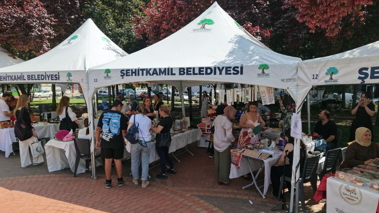 Şehitkamil’de kadın emeği kermesle kazanca dönüşüyor! Kadın 