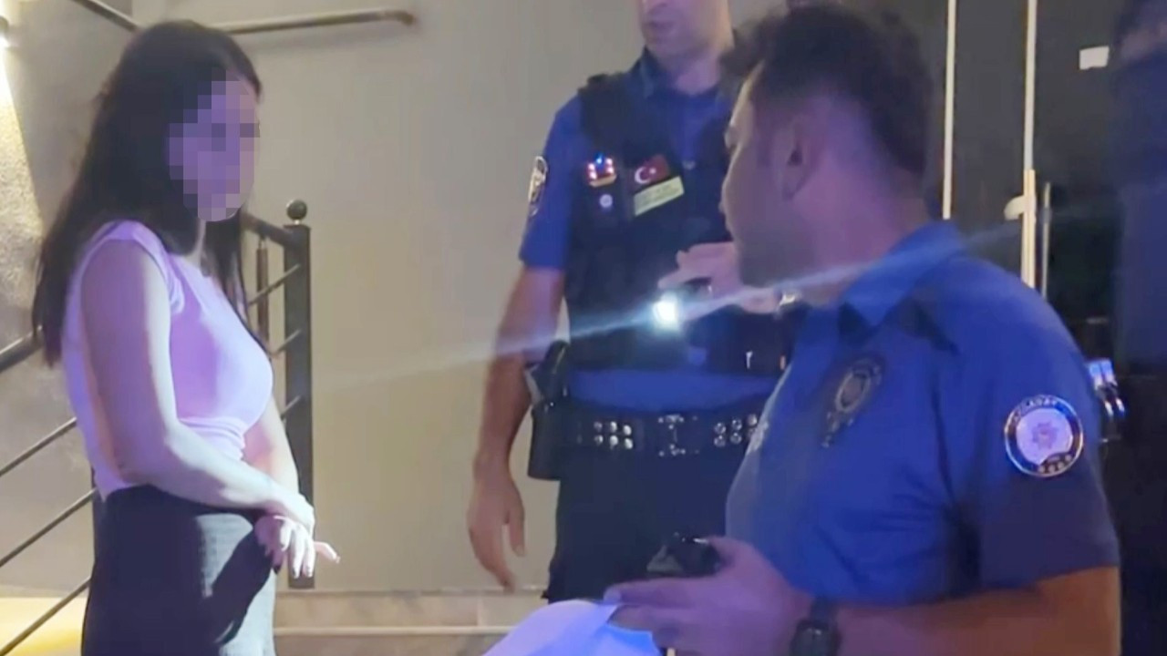 Genç kadın dehşeti yaşadı! Gözyaşlarıyle polise sığındı