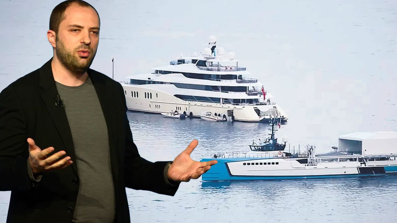 Teknoloji milyarderinin yüzen sarayı Bodrum'da! 20…