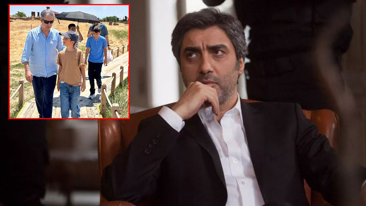 Kurtlar Vadisi’nin Polat’ı Necati Şaşmaz çocuklarıyla Ahlat'ta! Son hali dikkat çekti