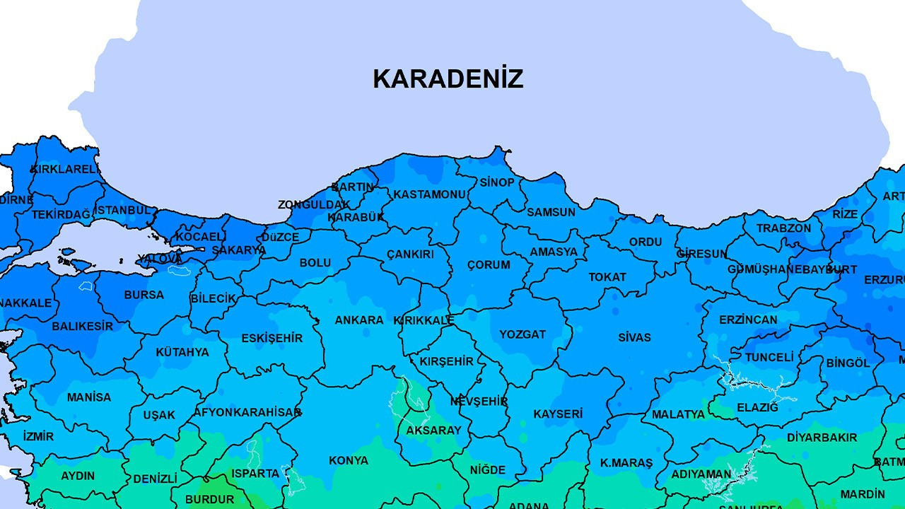 Türkiye'de perşembe günü başlıyor! Doğu Karadeniz'de 7 gün sürecek