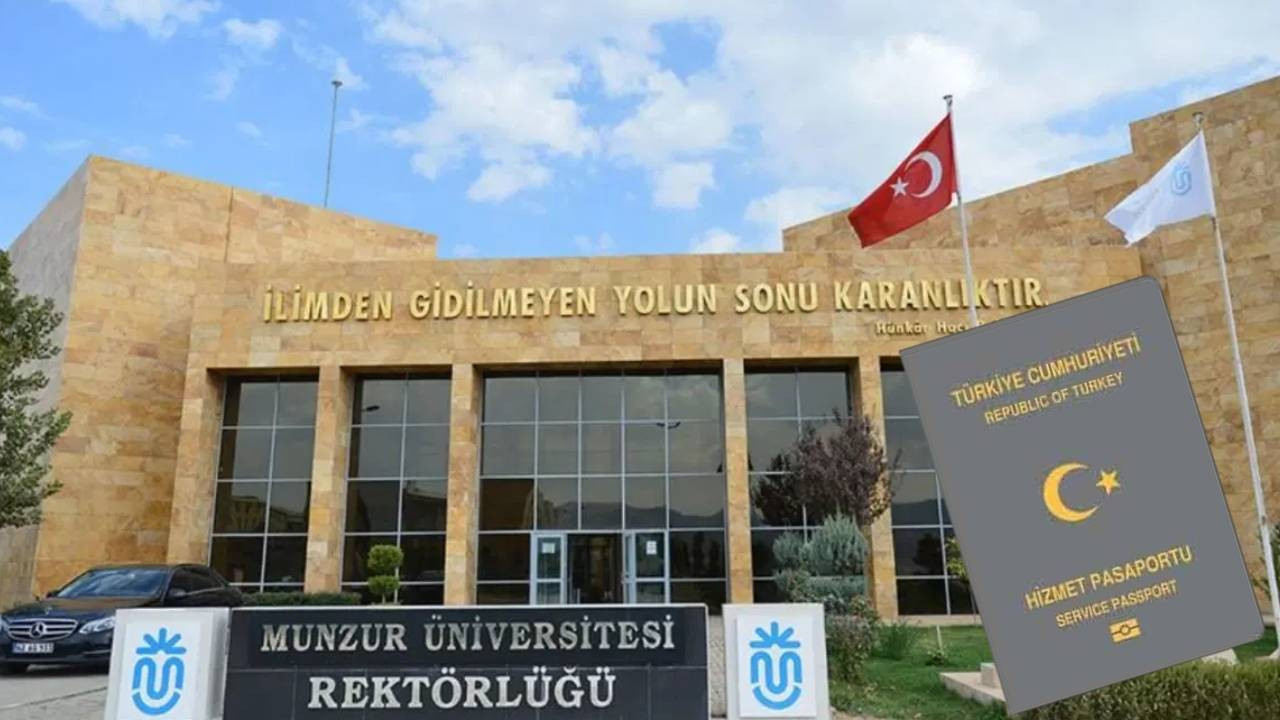Munzur Üniversitesi'nde gri pasaport skandalı! Sahte evraklarla Hollanda'ya götürüldüler