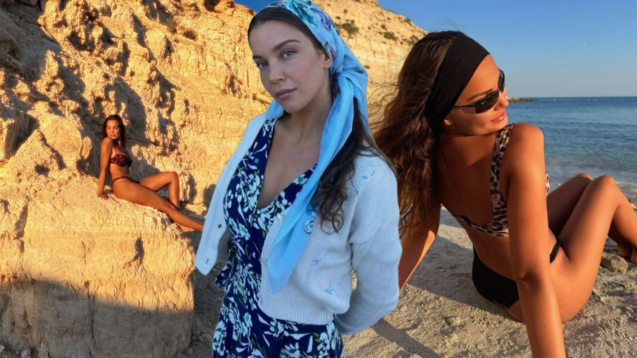 Uzak Şehir'in Pakize'si Yaren Güldiken'den cesur tatil paylaşımı! Bikinili pozlarıyla olay oldu