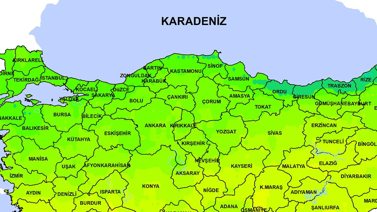 Türkiye'de cumartesi ve pazar 2 gün etkisini sürdürecek