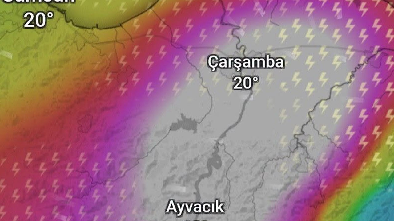 Samsun'da Çarşamba ve Ayancık dikkat! 2 ilçe uyarıldı