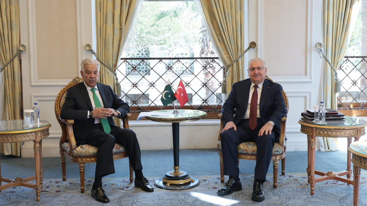 Milli Savunma Bakanı Yaşar Güler'den kritik temas: Pakistanlı mevkidaşı ile görüştü
