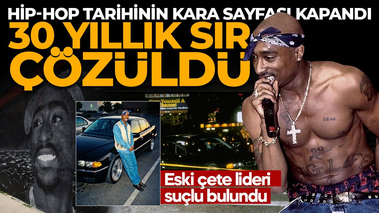Rapçi Tupac Shakur’un katili bulundu! 30 yıllık cinayet çözüldü