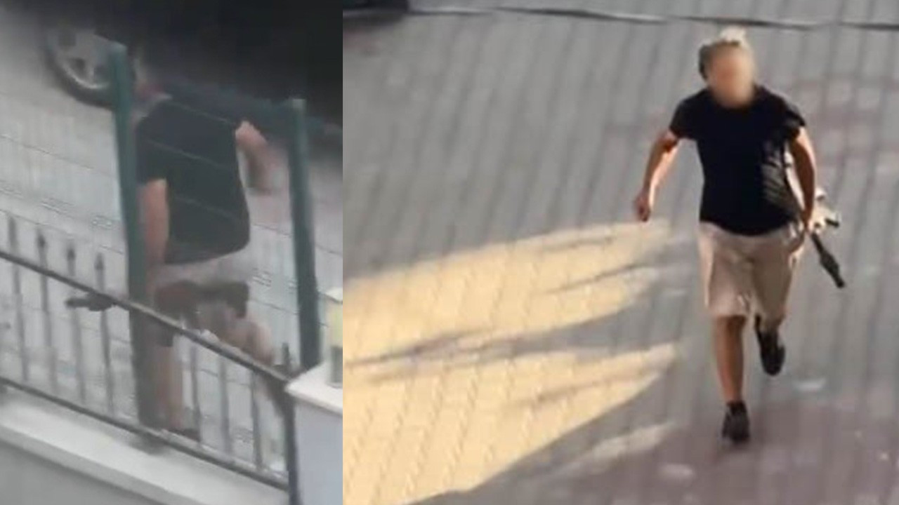 İzmir'de pompalı tüfekle dehşet saçtı! "Çık dışarı sana sıkacağım!"