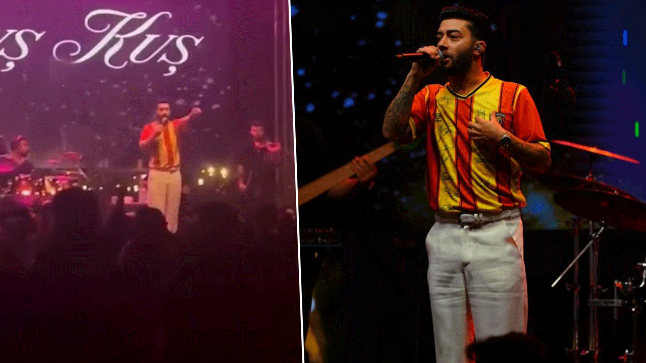 Kurtuluş Kuş konserinde ortalık bir anda karıştı! Konseri yarıda bıraktı, sahneyi terk etti