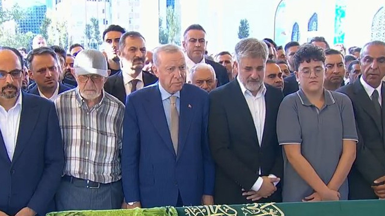 Cumhurbaşkanı Erdoğan Zehra Önen'in cenaze törenine katıldı