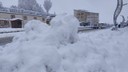 Hakkari'de yoğun kar yağışı etkili oldu