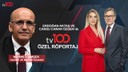 Mehmet Şimşek tv100 Özel Röportaj'da