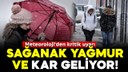 Sıcaklıklar düşüyor! Sağanak yağmur ve kar geliyor