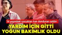 Yardım için gitti, evin çocuğu boğazını kesti