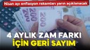 Nisan ayı enflasyon rakamları yarın açıklanacak!