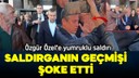 Saldırganın geçmişi şoke etti!
