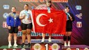 Milli halterci Fatmagül Çevik dünya şampiyonu!