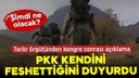 PKK kendini feshettiğini duyurdu!