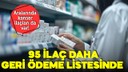95 ilaç geri ödeme listesine alındı