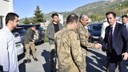 Bitlis’te göreve giden polisler kaza yaptı