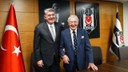 Koç’tan Beşiktaş Başkanı Serdal Adalı’ya ziyaret