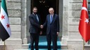 Cumhurbaşkanı Erdoğan Şara'yı kabul etti!