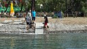 Fethiye'de plajlar engelliler için düzenlendi