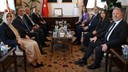 AK Parti heyeti, DEM Parti heyetini kabul ediyor