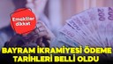 Emekli ikramiyeleri yarın itibarıyla ödenecek
