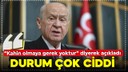 Bahçeli: İsrail mutlaka durdurulmalı!