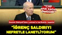 Devlet Bahçeli'den Leman'a karikatür tepkisi