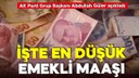 En düşük emekli maaşı ne kadar olacak?